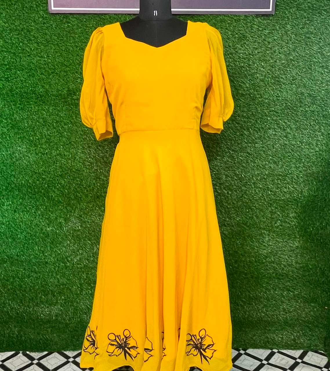 Sunshine Bloom Maxi Dress